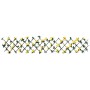 Enrejado valla expansible hiedra artificial amarillo 180x20 cm de , Paneles de vallas - Ref: Foro24-366596, Precio: 18,92 €, ...