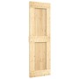 Puerta corredera con herrajes madera maciza de pino 70x210 cm de , Puertas - Ref: Foro24-3203128, Precio: 170,59 €, Descuento: %