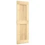 Puerta corredera con herrajes madera maciza de pino 70x210 cm de , Puertas - Ref: Foro24-3203128, Precio: 171,22 €, Descuento: %