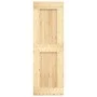 Puerta corredera con herrajes madera maciza de pino 70x210 cm de , Puertas - Ref: Foro24-3203128, Precio: 171,22 €, Descuento: %