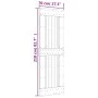 Puerta corredera con herrajes madera maciza de pino 70x210 cm de , Puertas - Ref: Foro24-3203128, Precio: 171,22 €, Descuento: %