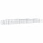 Arriate de gaviones forma arco hierro galvanizado 400x50x50 cm de , Maceteros y jardineras - Ref: Foro24-153543, Precio: 100,...