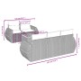 Set de muebles de jardín 6 pzas y cojines ratán sintético gris de , Conjuntos de jardín - Ref: Foro24-3224891, Precio: 423,43...