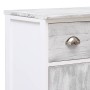 Aparador con 10 cajones madera gris 113x30x79 cm de vidaXL, Aparadores - Ref: Foro24-284173, Precio: 260,94 €, Descuento: %