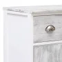 Aparador con 10 cajones madera gris 113x30x79 cm de vidaXL, Aparadores - Ref: Foro24-284173, Precio: 257,46 €, Descuento: %
