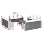 Set sofás de jardín con cojines 13 pzas ratán sintético beige de , Conjuntos de jardín - Ref: Foro24-3227522, Precio: 846,93 ...