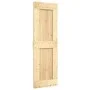 Puerta corredera con herrajes madera maciza de pino 70x210 cm de , Puertas - Ref: Foro24-3203145, Precio: 169,45 €, Descuento: %