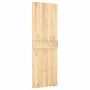 Schiebetür mit Beschlägen aus massivem Kiefernholz 70x210 cm von , Türen - Ref: Foro24-3203260, Preis: 174,76 €, Rabatt: %
