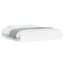 Estructura cama con cajones madera ingeniería blanca 160x200 cm de , Camas y somieres - Ref: Foro24-3207259, Precio: 164,33 €...