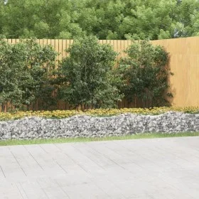 Arriate de gaviones forma arco hierro galvanizado 800x50x50 cm de , Maceteros y jardineras - Ref: Foro24-153545, Precio: 188,...