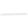 Arriate de gaviones forma arco hierro galvanizado 800x50x50 cm de , Maceteros y jardineras - Ref: Foro24-153545, Precio: 190,...