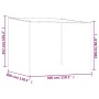 Cenador acero y tela beige 3x3 m 180 g/m² de , Carpas y cenadores - Ref: Foro24-362463, Precio: 203,11 €, Descuento: %