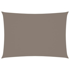 Toldo de vela rectangular tela Oxford gris taupe 3x4 m de , Sombrillas - Ref: Foro24-135430, Precio: 40,78 €, Descuento: %