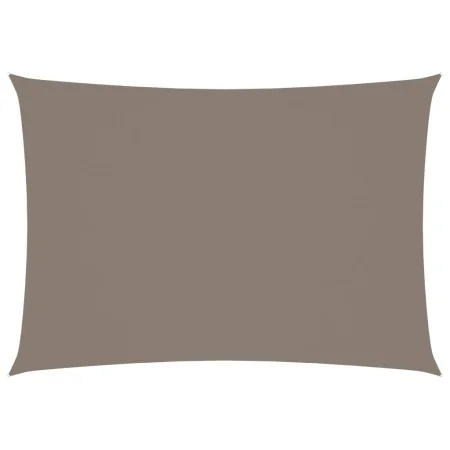 Toldo de vela rectangular tela Oxford gris taupe 3x4 m de , Sombrillas - Ref: Foro24-135430, Precio: 43,14 €, Descuento: %