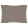 Toldo de vela rectangular tela Oxford gris taupe 3x4 m de , Sombrillas - Ref: Foro24-135430, Precio: 43,14 €, Descuento: %