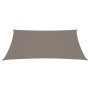 Toldo de vela rectangular tela Oxford gris taupe 3x4 m de , Sombrillas - Ref: Foro24-135430, Precio: 40,78 €, Descuento: %