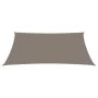 Toldo de vela rectangular tela Oxford gris taupe 3x4 m de , Sombrillas - Ref: Foro24-135430, Precio: 43,14 €, Descuento: %