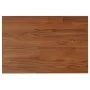 Dark brown treated solid wood bathroom countertop 60x40x2.5 cm by , Countertops - Ref: Foro24-343054, Price: 51,73 €, Discoun...