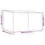 Cenador acero y tela gris antracita 4x4 m 180 g/m² de , Carpas y cenadores - Ref: Foro24-362465, Precio: 224,62 €, Descuento: %