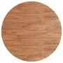 Round light brown oak wood table top Ø90x1.5 cm by , Table tops - Ref: Foro24-342964, Price: 107,73 €, Discount: %