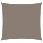 Toldo de vela cuadrado tela Oxford gris taupe 2x2 m de , Sombrillas - Ref: Foro24-135410, Precio: 23,44 €, Descuento: %