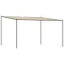 Cenador acero y tela beige 4x4 m 180 g/m² de , Carpas y cenadores - Ref: Foro24-362466, Precio: 210,54 €, Descuento: %