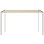 Cenador acero y tela beige 4x4 m 180 g/m² de , Carpas y cenadores - Ref: Foro24-362466, Precio: 220,39 €, Descuento: %