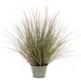 Emerald Planta de penissetum artificial en maceta de cinc 58 cm de Emerald, Flora artificial - Ref: Foro24-435932, Precio: 38...