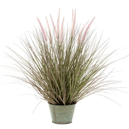 Emerald Planta de penissetum artificial en maceta de cinc 58 cm de Emerald, Flora artificial - Ref: Foro24-435932, Precio: 38...