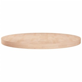 Superficie de mesa redonda madera de roble sin tratar Ø80x4 cm de , Tableros para mesas - Ref: Foro24-342912, Precio: 152,46 ...
