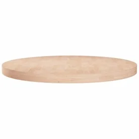 Superficie de mesa redonda madera de roble sin tratar Ø80x4 cm de , Tableros para mesas - Ref: Foro24-342912, Precio: 165,52 ...