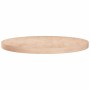 Superficie de mesa redonda madera de roble sin tratar Ø80x4 cm de , Tableros para mesas - Ref: Foro24-342912, Precio: 152,46 ...