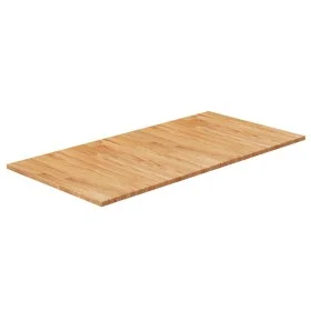 Solid light brown treated wood bathroom countertop 100x50x1.5 cm by , Countertops - Ref: Foro24-343011, Price: 59,93 €, Disco...