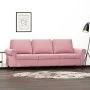 Sofá de 3 plazas terciopelo rosa 180 cm de , Sofás - Ref: Foro24-359542, Precio: 344,04 €, Descuento: %