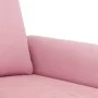 Sofá de 3 plazas terciopelo rosa 180 cm de , Sofás - Ref: Foro24-359542, Precio: 344,04 €, Descuento: %