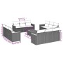 Set sofás de jardín con cojines 13 piezas ratán sintético gris de , Conjuntos de jardín - Ref: Foro24-3225843, Precio: 800,04...