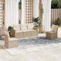 Juego de sofás jardín con cojines 5 pzas ratán sintético beige de , Conjuntos de jardín - Ref: Foro24-3225848, Precio: 300,66...