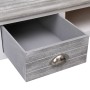 Escritorio de madera gris 110x45x76 cm de vidaXL, Escritorios - Ref: Foro24-284153, Precio: 144,73 €, Descuento: %