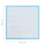 Empapadores para mascota 200 unidades 60x60 cm textil no tejido de vidaXL, Empapadores para mascotas - Ref: Foro24-170761, Pr...