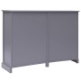 Aparador con 10 cajones madera gris 113x30x79 cm de vidaXL, Aparadores - Ref: Foro24-284176, Precio: 193,44 €, Descuento: %