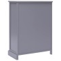Aparador con 10 cajones madera gris 113x30x79 cm de vidaXL, Aparadores - Ref: Foro24-284176, Precio: 193,44 €, Descuento: %