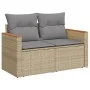 Juego de sofás jardín con cojines beige mezcla 8 pzas ratán PE de , Conjuntos de jardín - Ref: Foro24-3226164, Precio: 517,64...