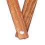 Cesto para colada plegable madera y tela color crema de vidaXL, Cestas para ropa - Ref: Foro24-284227, Precio: 25,39 €, Descu...