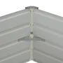 Mesa de cultivo de acero galvanizado marrón 129x129x46 cm de vidaXL, Maceteros y jardineras - Ref: Foro24-45710, Precio: 45,4...