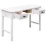 Mesa consola de madera blanco antiguo 110x45x76 cm de vidaXL, Mesas auxiliares - Ref: Foro24-284162, Precio: 110,94 €, Descue...