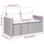 Set de sofás de jardín 8 pzas y cojines ratán sintético gris de , Conjuntos de jardín - Ref: Foro24-3225885, Precio: 427,24 €...