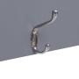 Perchero de pared WELCOME gris 74x29,5 cm de vidaXL, Percheros para sombreros y abrigos - Ref: Foro24-284248, Precio: 45,05 €...