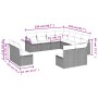 Set de sofás de jardín 11pzas con cojines ratán sintético beige de , Conjuntos de jardín - Ref: Foro24-3226086, Precio: 659,2...