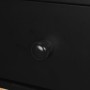Mesitas de noche 2 uds. madera maciza de pino 40x30x61 cm negro de vidaXL, Mesitas de noche - Ref: Foro24-244741, Precio: 99,...