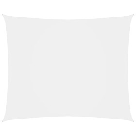 Toldo de vela rectangular tela Oxford blanco 5x6 m de , Sombrillas - Ref: Foro24-135274, Precio: 76,39 €, Descuento: %